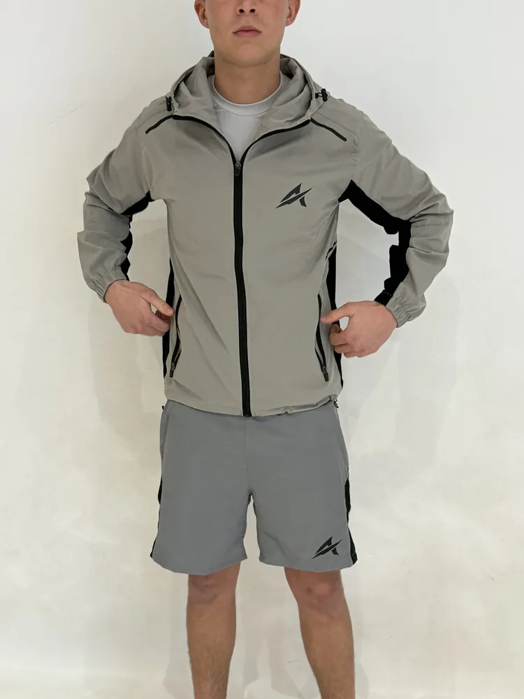 Apto Windbreakers — grey colorway